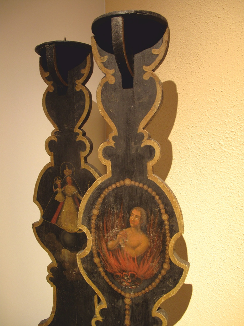 Zwei Kerzenleuchter 18/19. Jh. 